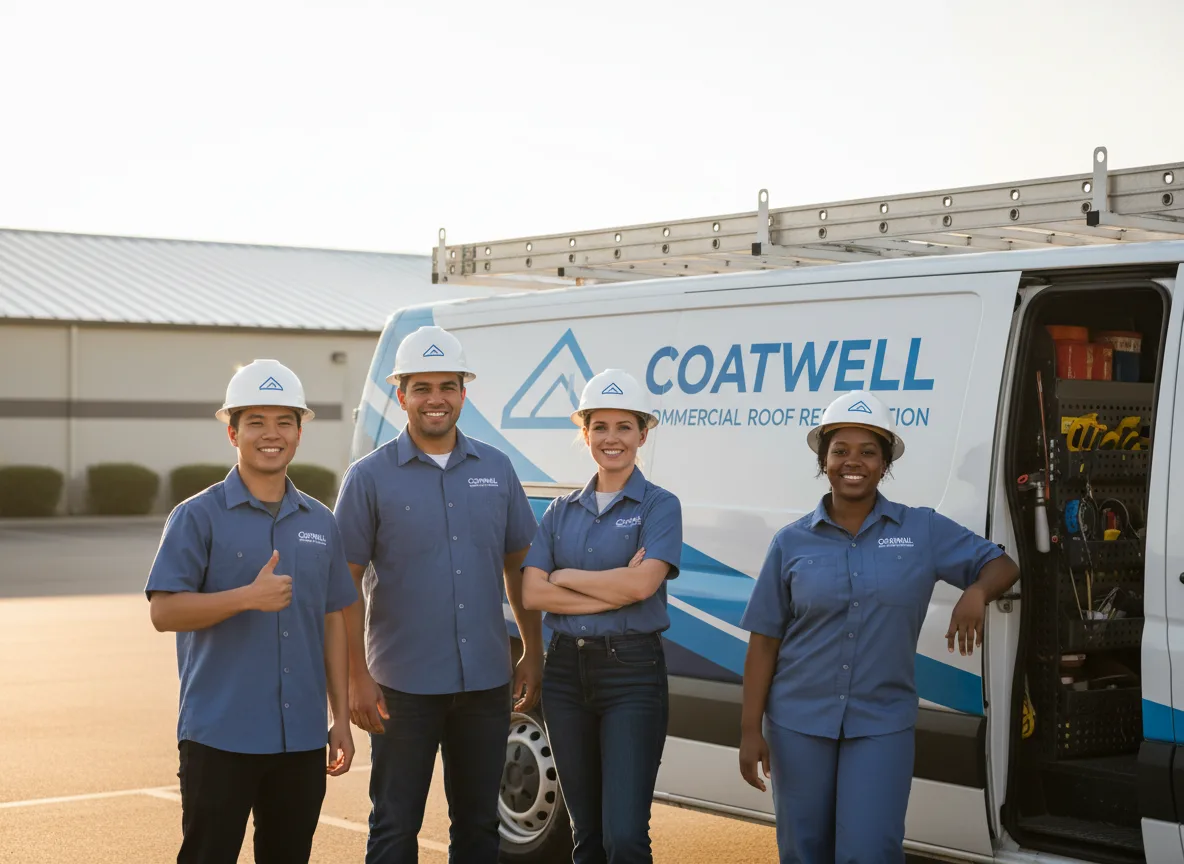 Commercial roof coating company in Kingston, OK
